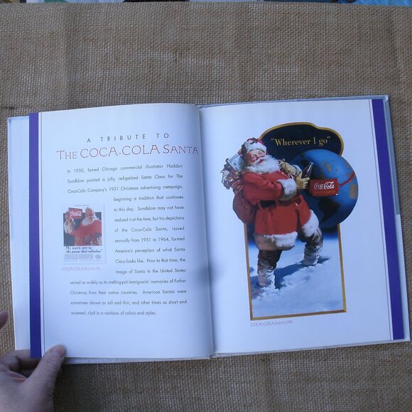 Twas the Night Before Christmas Coca Cola Santa Tribute Book - Picture 6 of 16